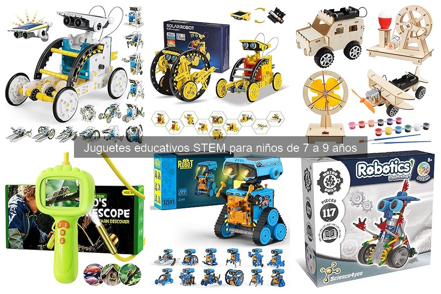 Reseñas de Juguetes Educativos STEM para Niños de 7 a 9 Años