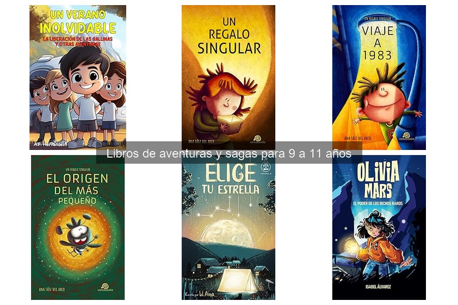 Reseñas de Libros de Aventuras para Niños de 9 a 11 Años
