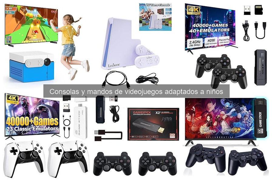 Seguridad de consolas de videojuegos adaptadas para niños