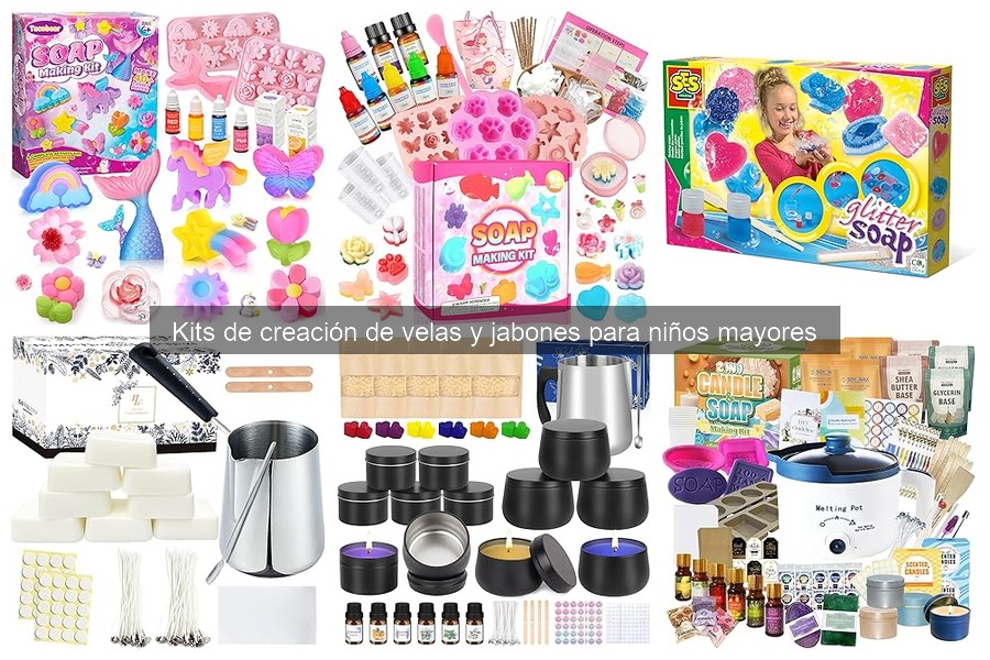 Seguridad en Kits de Creación de Velas y Jabones para Niños