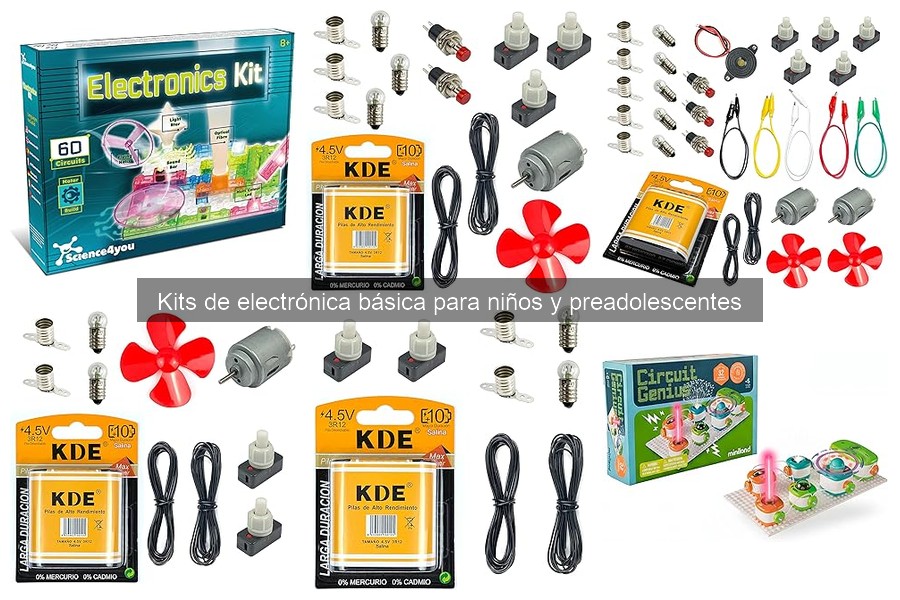 Seguridad en kits de electrónica para niños: ¿Son seguros?