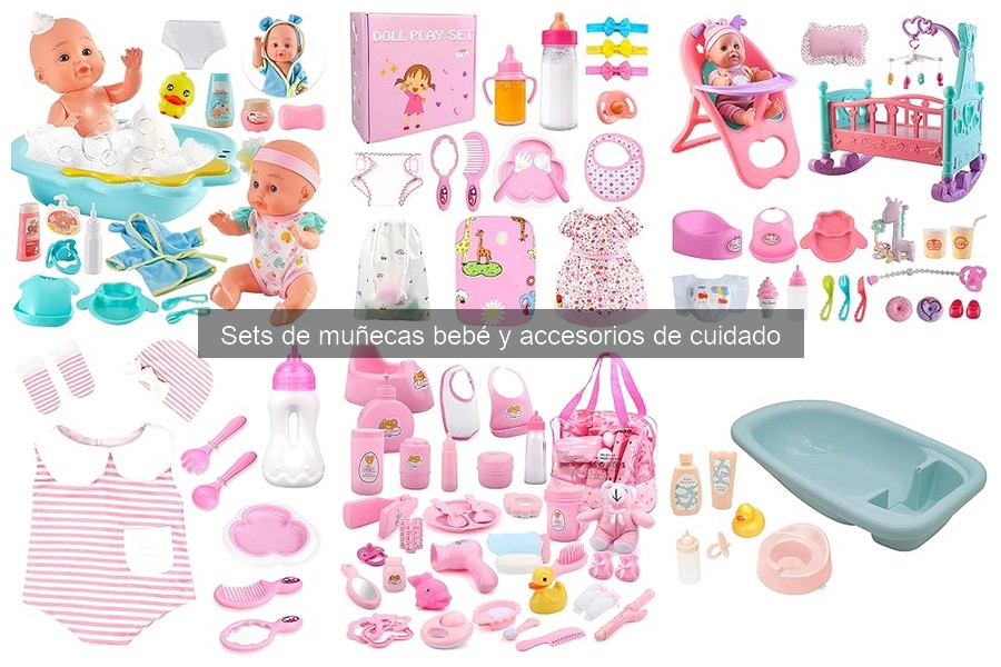 Sets de muñecas bebé: qué son y qué accesorios incluyen