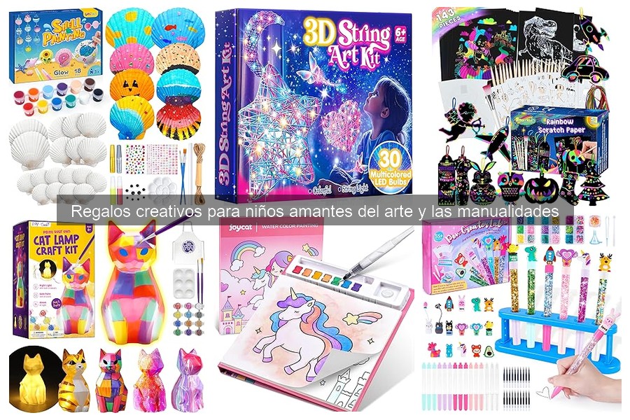 Tendencias 2023 en Regalos Creativos para Niños Amantes del Arte