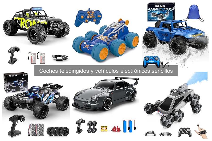 Tipos de coches teledirigidos: ¡Descubre sus diferencias!