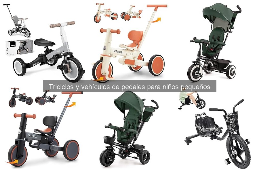 Tipos de triciclos para niños pequeños: guía completa