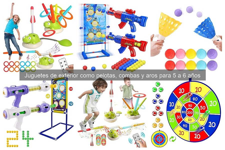 Ventajas de jugar al aire libre con combas para niños de 5 a 6 años