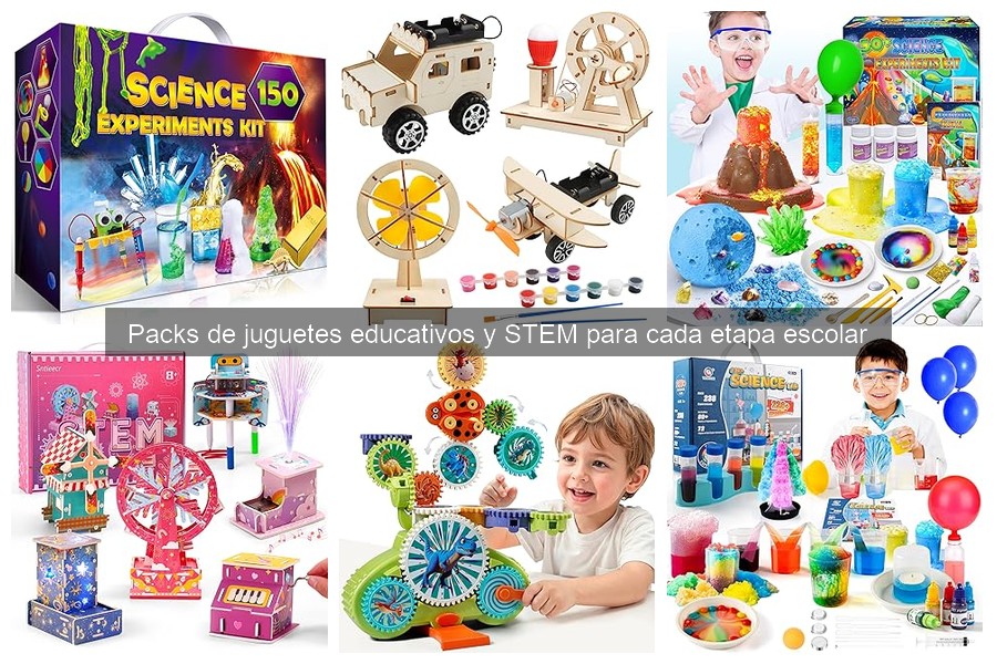 Ventajas de los Juguetes Educativos y STEM frente a los Tradicionales