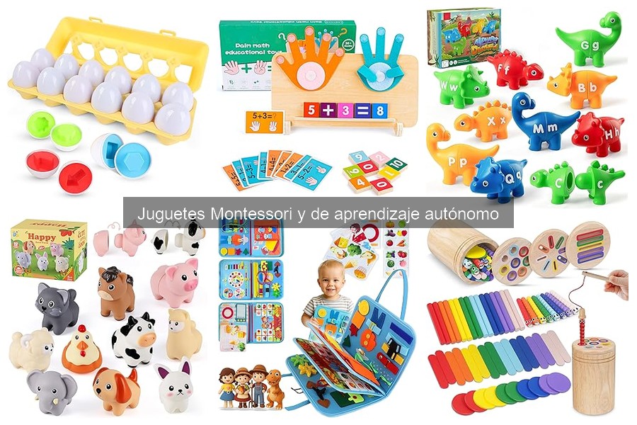 Ventajas de los juguetes Montessori en el aprendizaje infantil