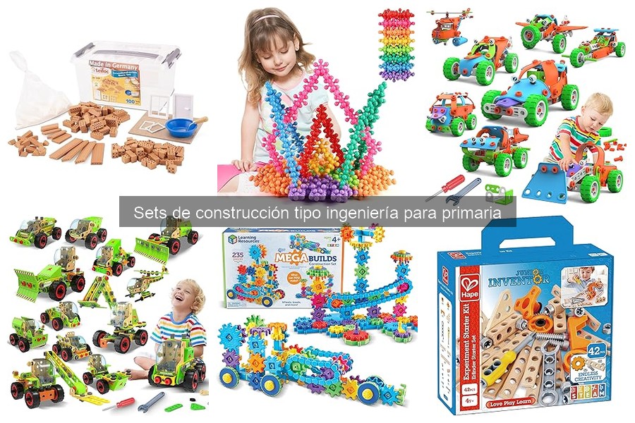 Ventajas de los sets de construcción tipo ingeniería para niños