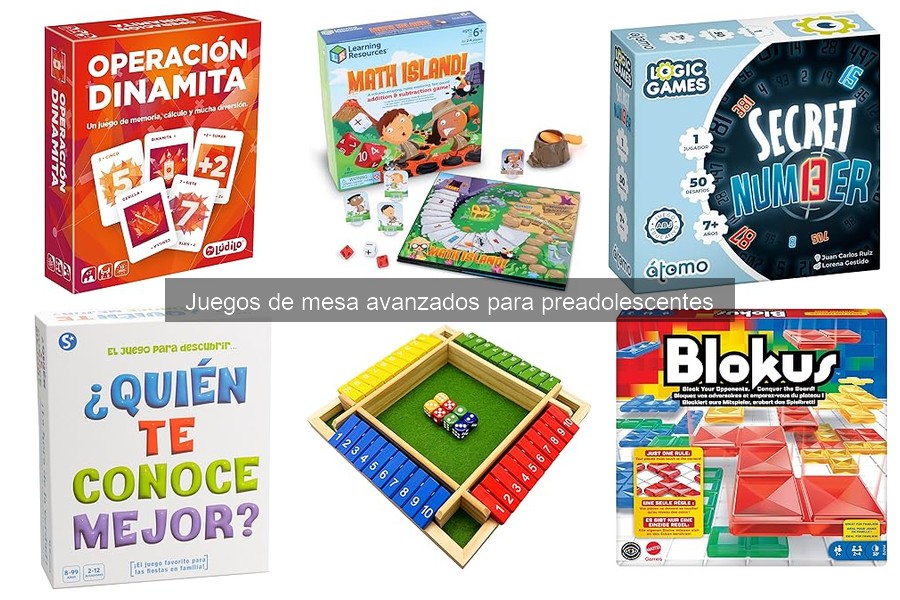 Ventajas y desventajas de juegos de mesa avanzados para preadolescentes