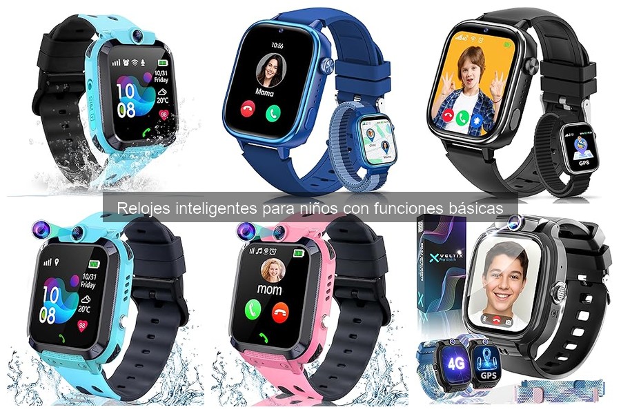 Ventajas y desventajas de los relojes inteligentes para niños